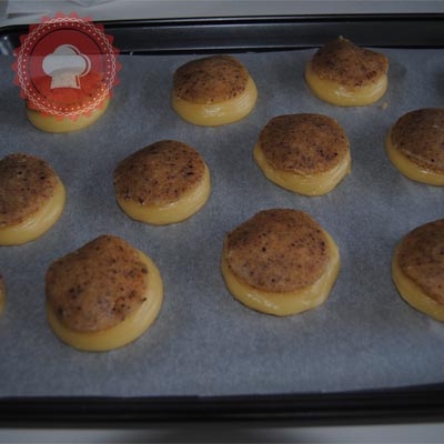 recette en images de choux à la crème caramel