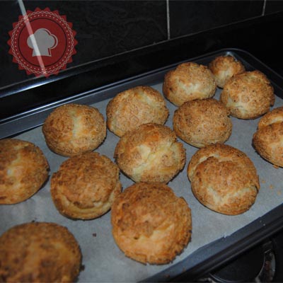 recette en images de choux à la crème caramel