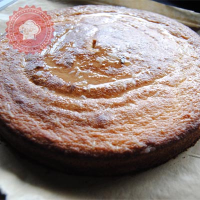 recette tarte aux pommes revisitée sur son gâteau amande