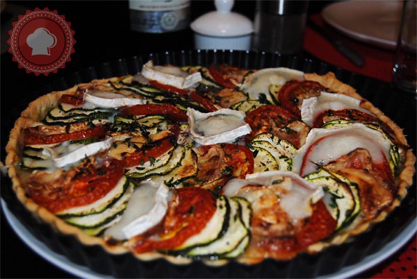 Tarte Tomates Courgettes Et Chevre