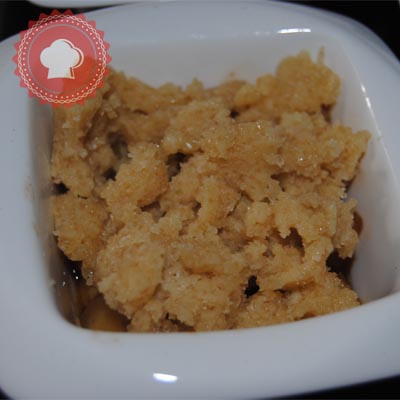 recette du crumble de Cyril Lignac