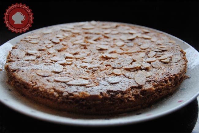 recette du gâteau aux amandes craquant