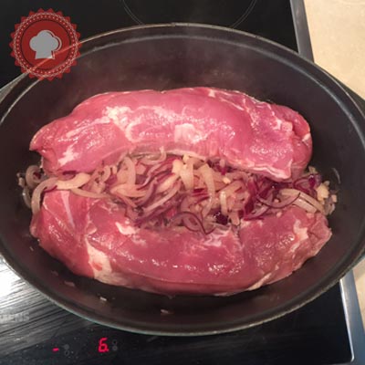 recette en images de filet mignon de porc en cocotte extra tendre