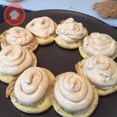 recette détaillée en images Paris-brest Conticini