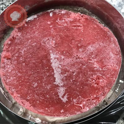 recette en images entremet coco fraise