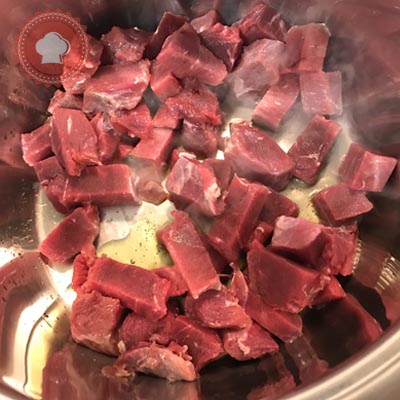 recette en images de bœuf bourguignon