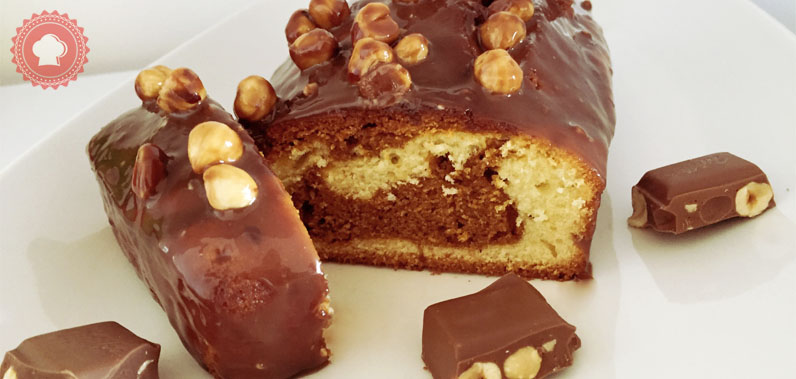 recette du cake au praliné en images