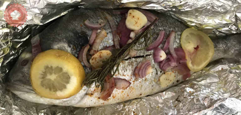 Dorade en papillote au four - Les gourmandises de Kimaya