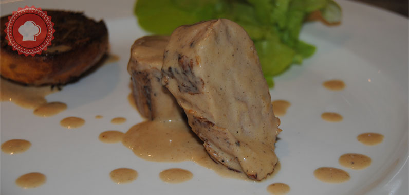 recette en images de filet mignon et sauce ail