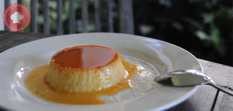 recette flan caramel coco michalak