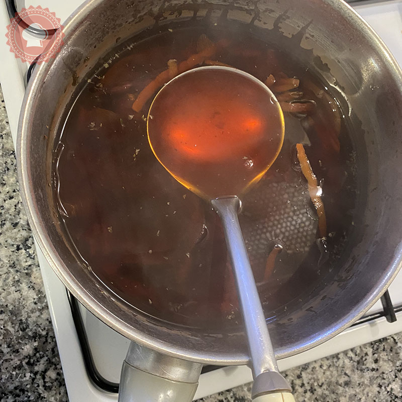 recette en images pas à pas de la sauce bolognaise de Zanoni