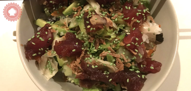 recette de poke bowl