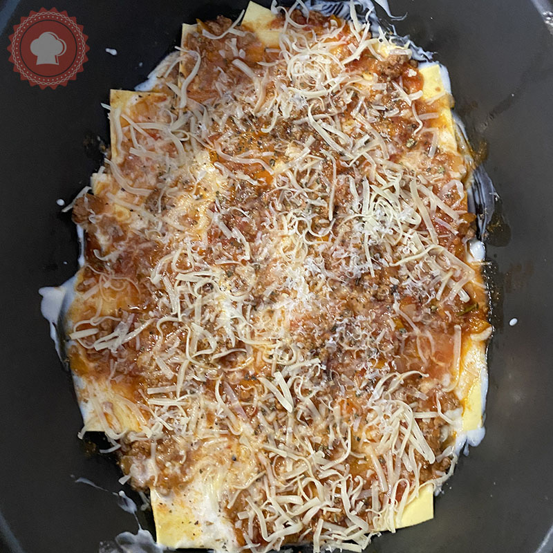 recette pas à pas des lasagnes bolognaises de Zanoni