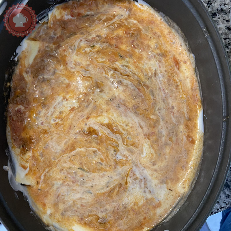 recette pas à pas des lasagnes bolognaises de Zanoni