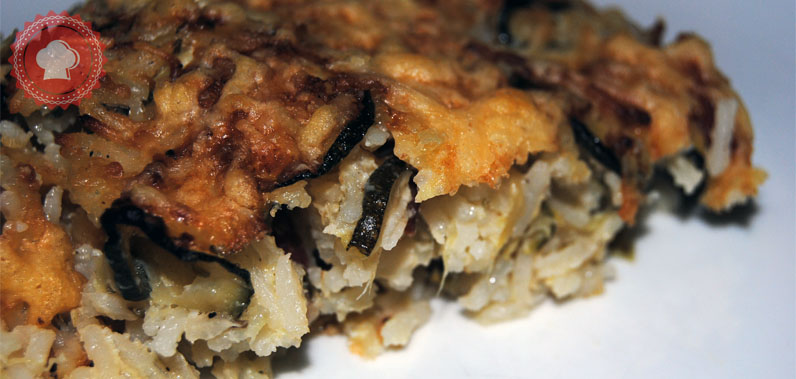 recette de gratin de courgettes et riz