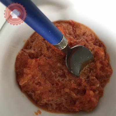 Recette de champignons frais crème de poivrons