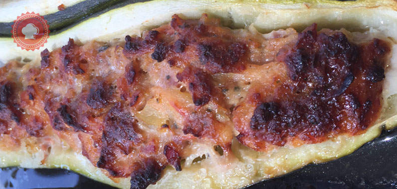 recette de courgettes farcies à la viande