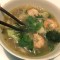 Une recette facile et qui réchauffe de bouillon thaï crevettes et vermicelles avec ses petits légumes